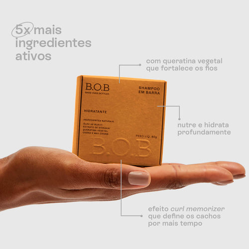 Shampoo em Barra Hidratante