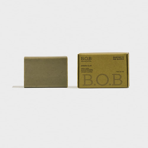 Sabonete natural B.O.B para pele oleosa