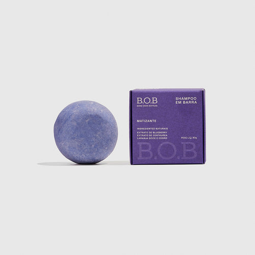 Shampoo roxo matizador para cabelos loiros e grisalhos