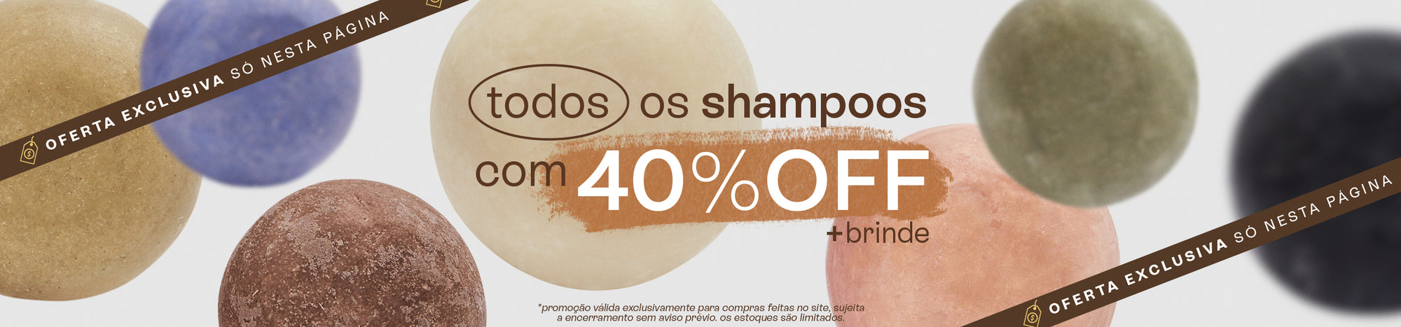 Shampoo B.O.B em promoção por R$39,50 com brinde exclusivo