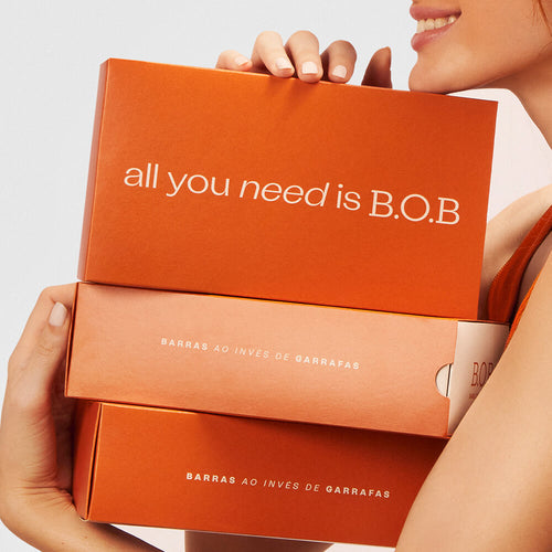Caixa de presente all you need is B.O.B