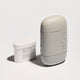 Case Desodorante Refil Cinza + (1) Refil brinde