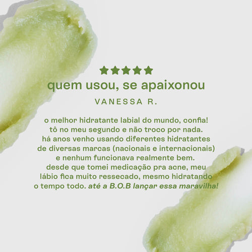 Dupla Hidratante Labial Abacate