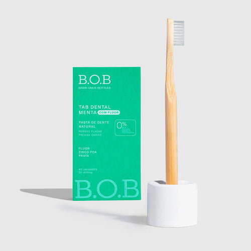 Kit Oral Care Plastic-free com flúor