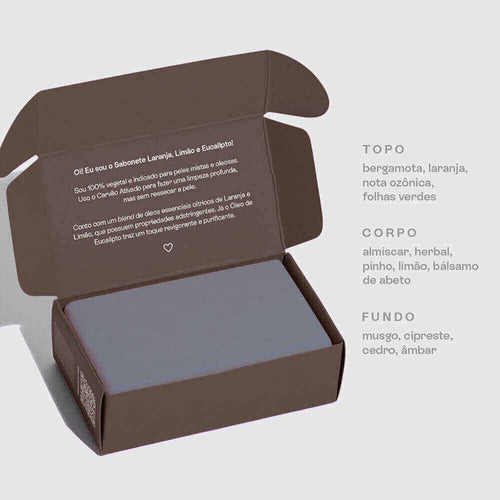 Sabonete Laranja, Limão e Eucalipto