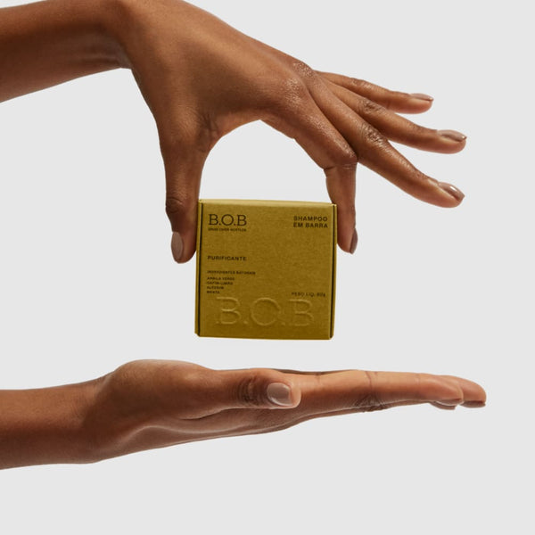 Shampoo em Barra Purificante Use B.O.B